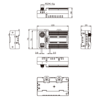 LKHA-0032P-QA ELCO IO-LINK SENSOR HUB, CLASS-A MODULE FOR DIN-RAIL MOUNT, 32 DO, PNP, M12 A-CODE SUPPLY INTERFACE,